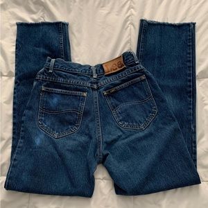 Lee Riders High Waist Jeans in Dark Wash